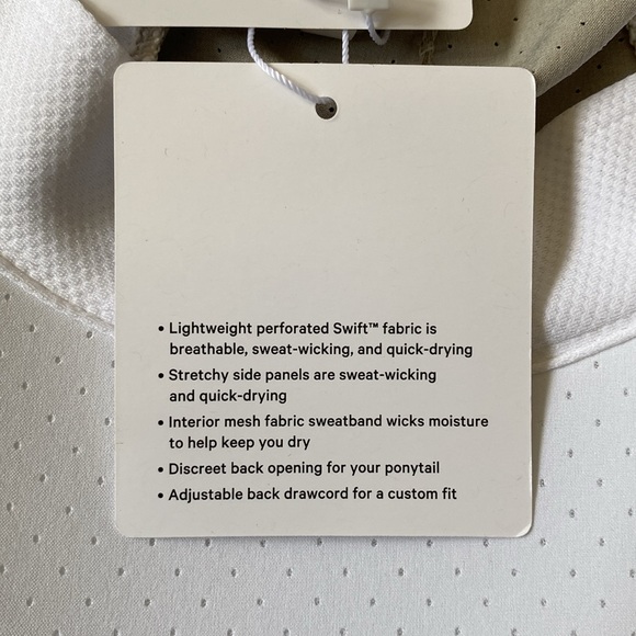 Brand new lululemon perforated run and train hat - Picture 8 of 9